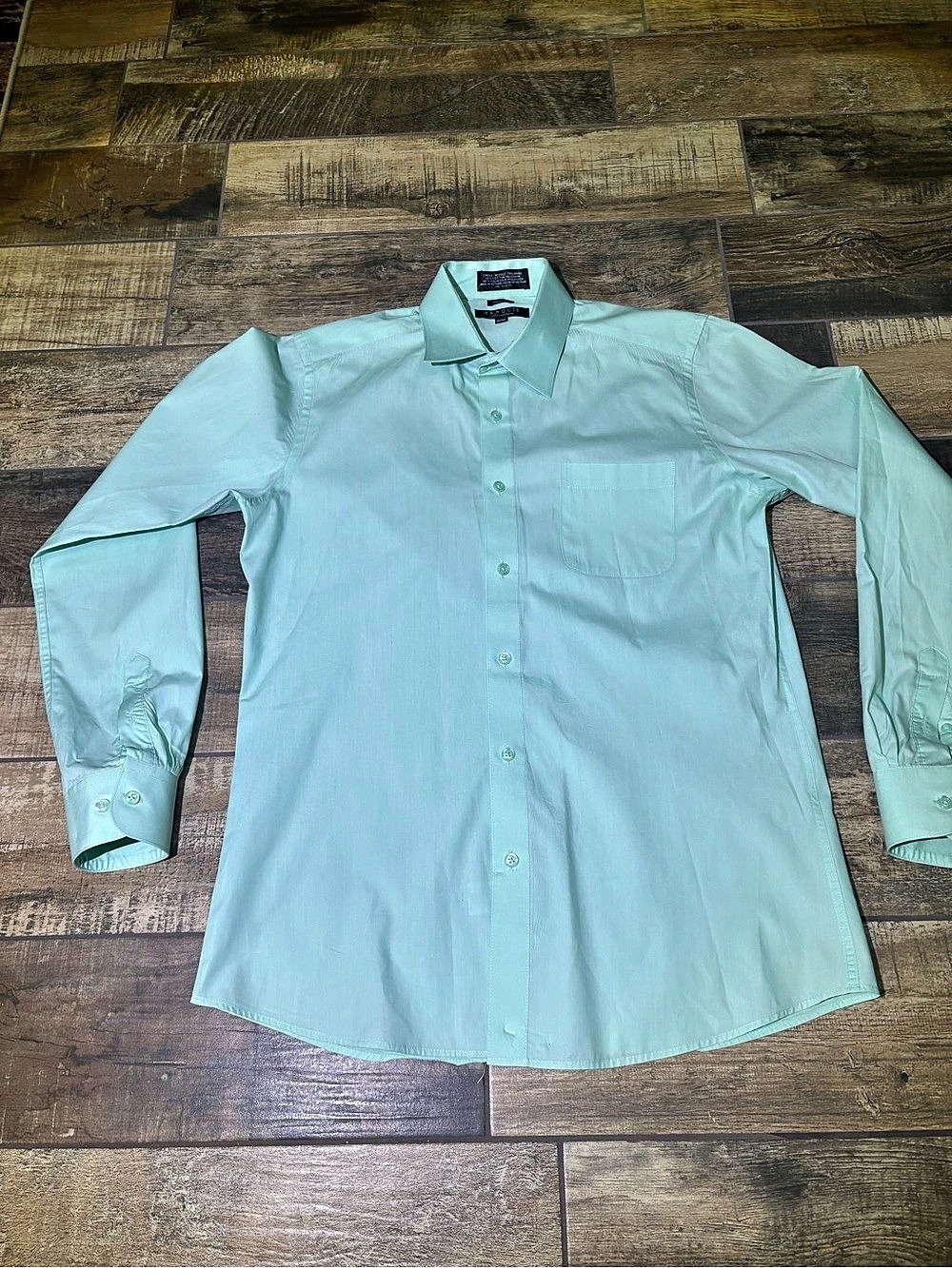 Jacques Long Sleeve Button-Down in Green Large Like New